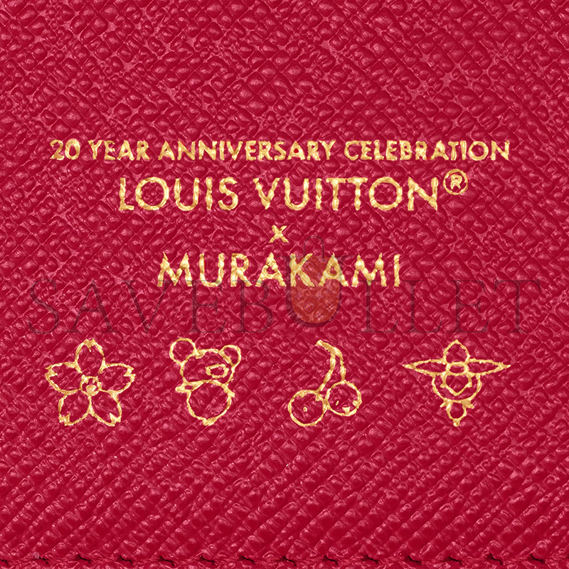l0*is V*t0n murakami lv x tm lisa wallet m13420 (11.5*9*1.5cm)